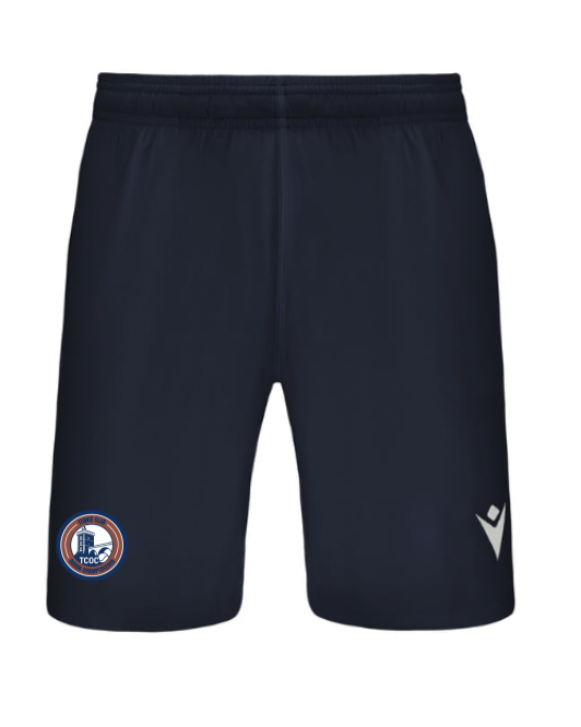 Macron Short elm navy avec écusson | Image 1