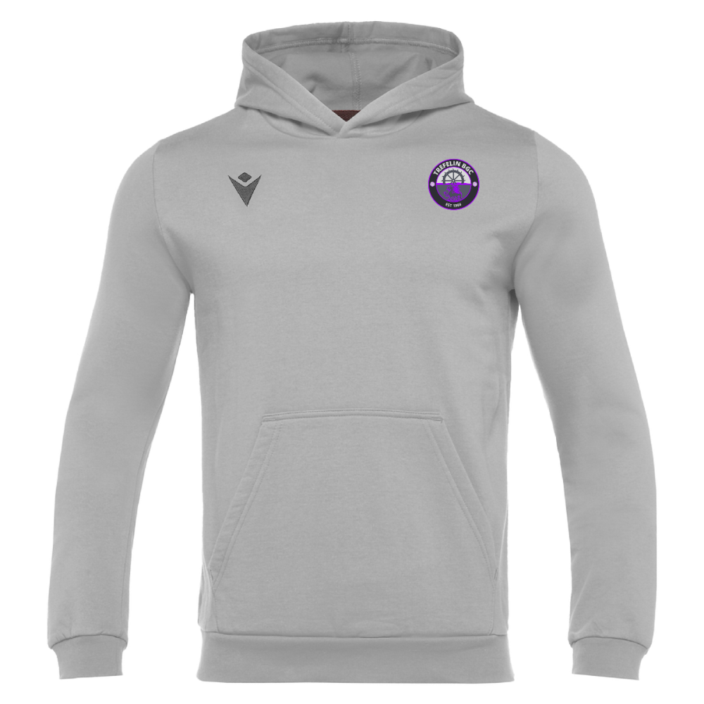 Macron Leisure hoodie banjo hero grey 7 jr | Image 1