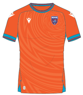 Macron Miami m24 match away shirt slim ss sr | Image 1