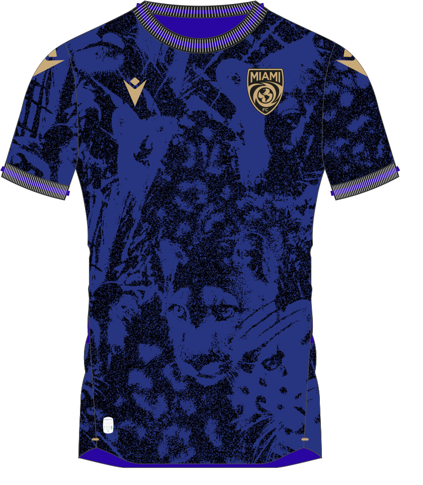 Macron Miami m25 match third shirt slim ss jr | Image 1