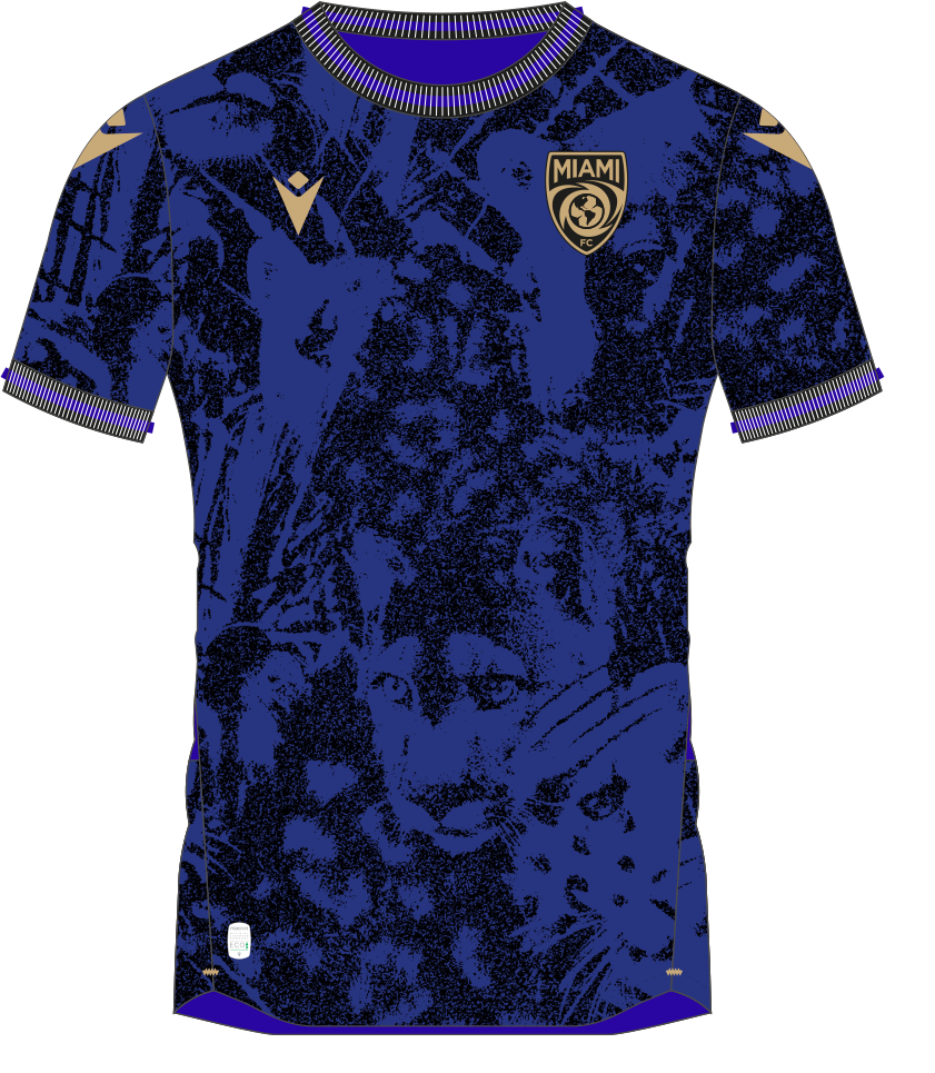 Macron Miami m25 match third shirt slim ss jr | Image 1