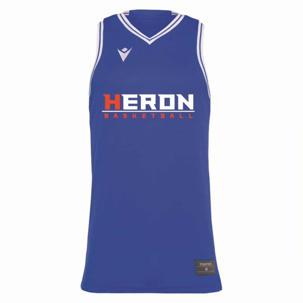Macron Canotta basket royal/white | Immagine 1