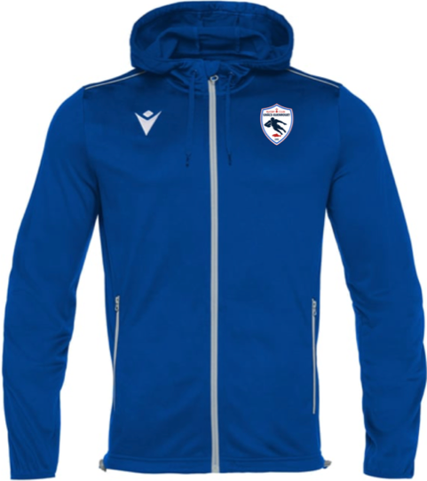 Macron Veste capuche freyr royal, logo brodé | Image 1