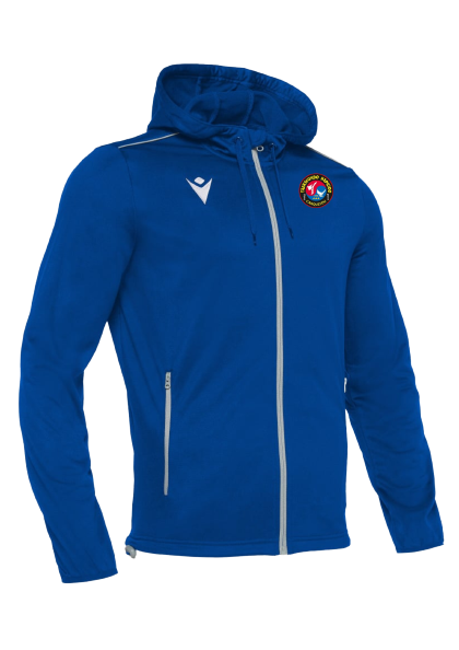 Macron Veste capuche freyr royal, écriture dos | Image 1