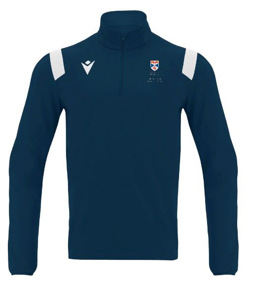 Macron Gange 1/4 zip top nav/wht jr | Image 1