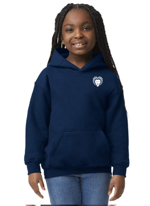 Macron Deaflympicsgb navy supporters hoodie child | Image 1