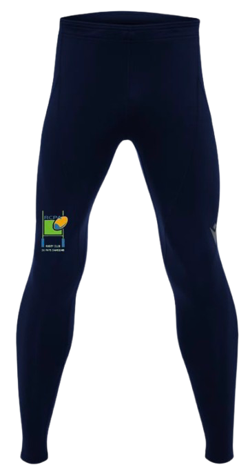 Macron Leggin gila navy avec logo floqué | Image 1
