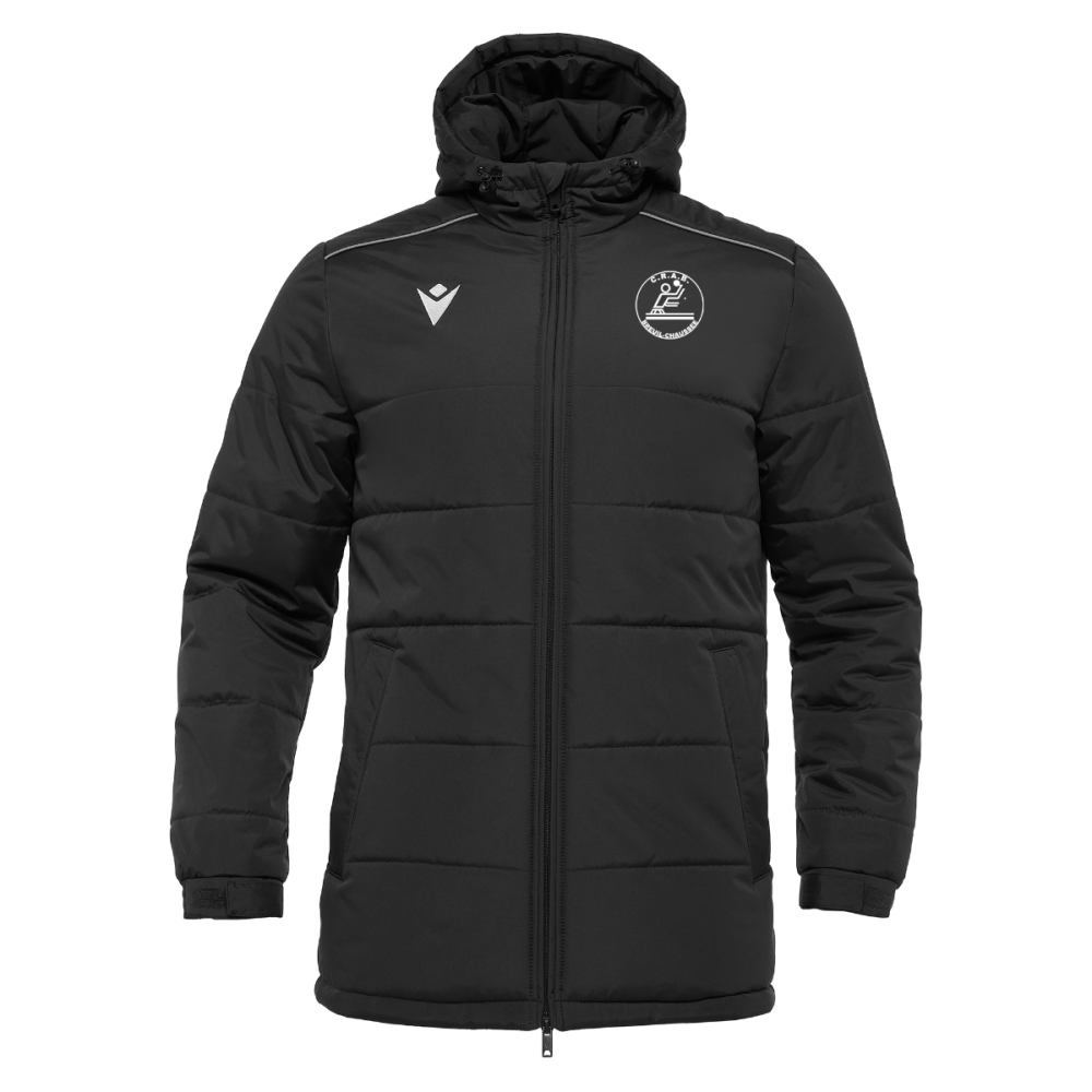 Macron Parka gyor noir logo brodé | Image 1
