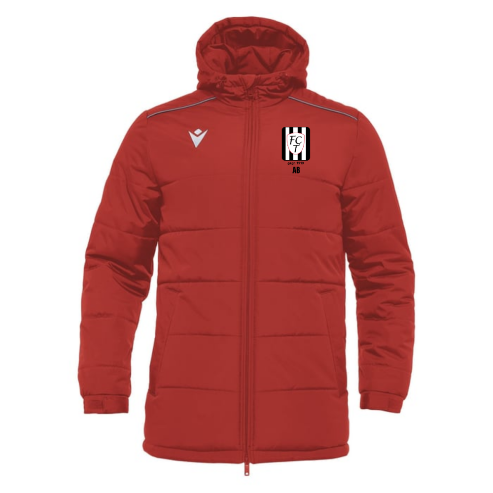 Macron Gyor stadionjacke rot | Bild 1