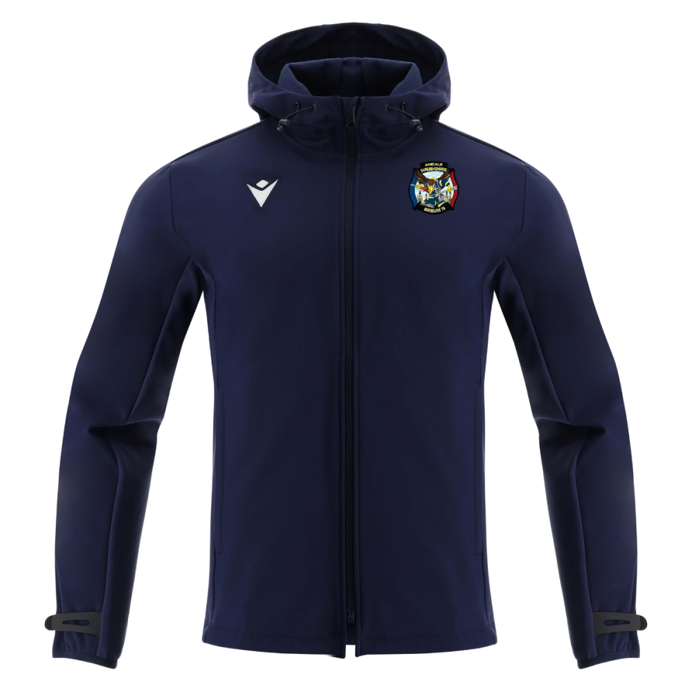 Macron Veste softshell himalaya navy logo brodé | Image 1