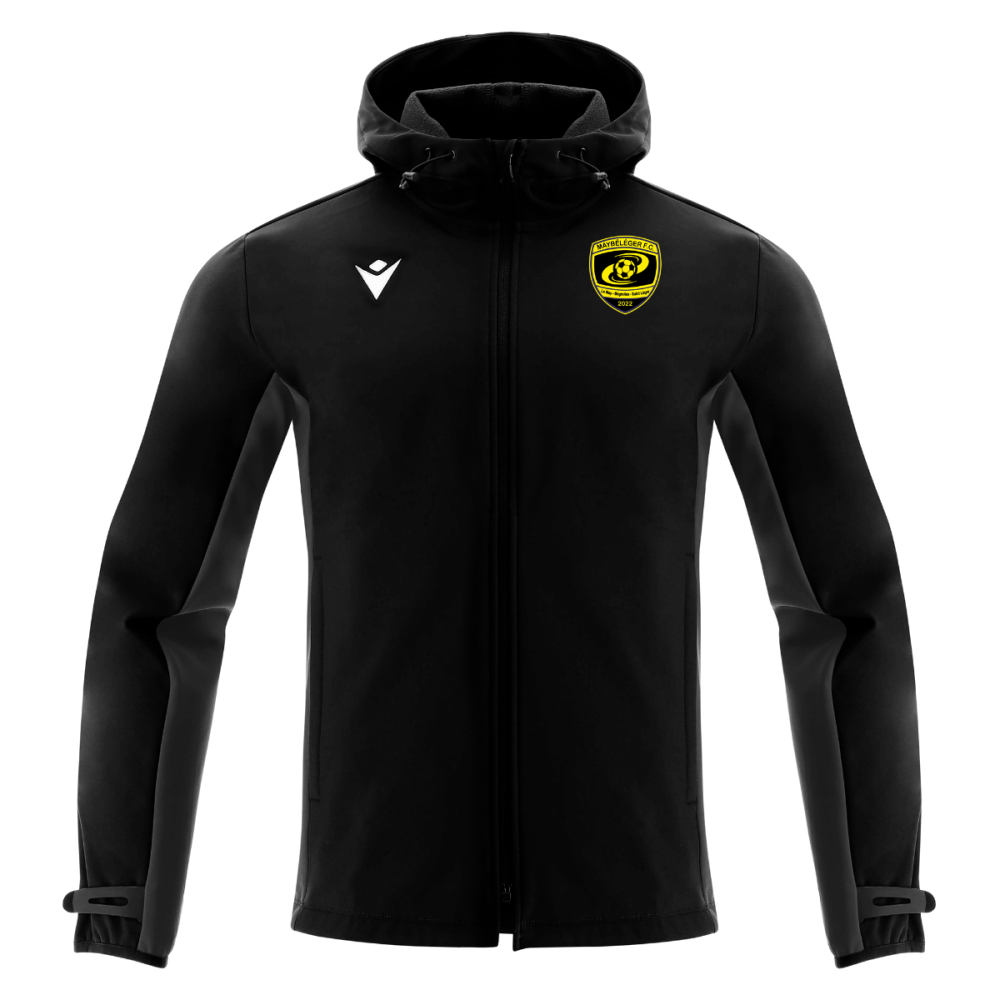 Macron Softshell pro himalaya noir logo brodé | Image 1
