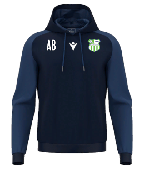Macron Horn sweatshirt navy with initials | Image 1