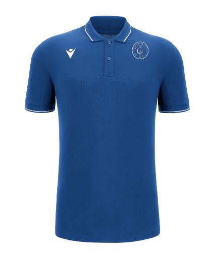 Macron Comedy polo bleu royal | Image 1