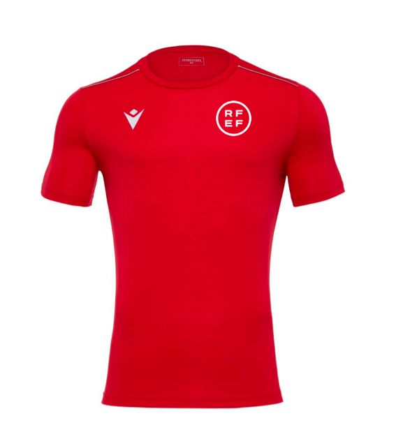 Macron Camiseta entrenamiento árbitro rigel hero rojo | Imagen 1