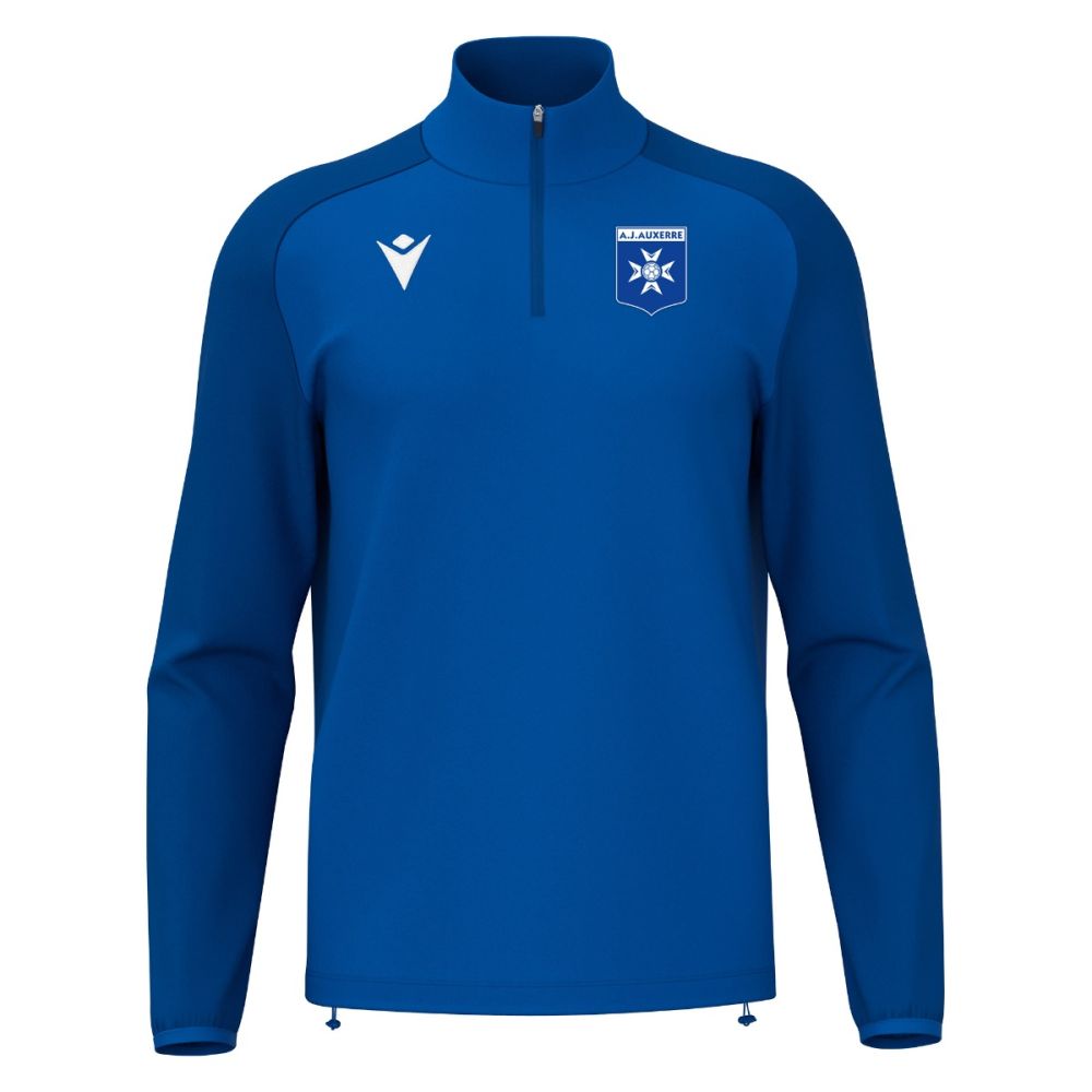 Macron Isen 1/4 zip maillot bleu roy | Image 1