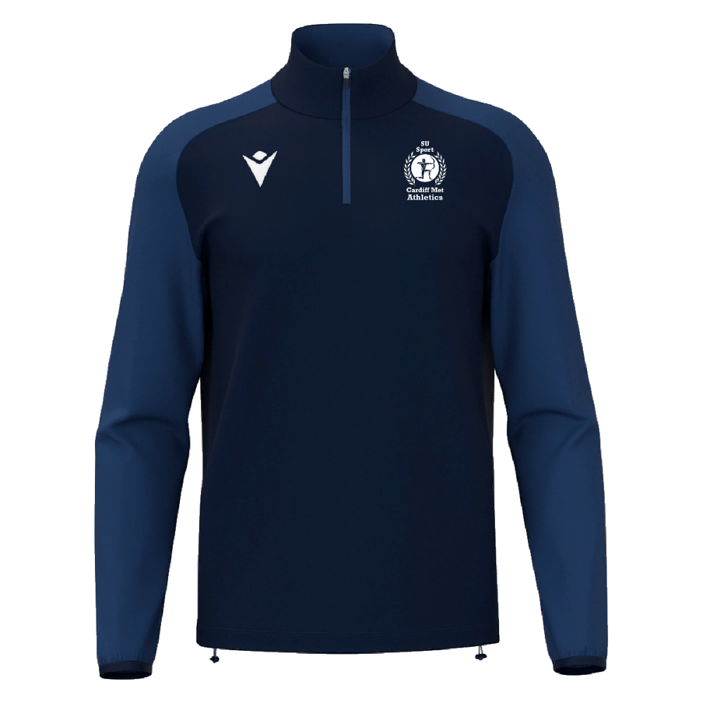 Macron Isen 1/4 zip jersey nav jr | Image 1