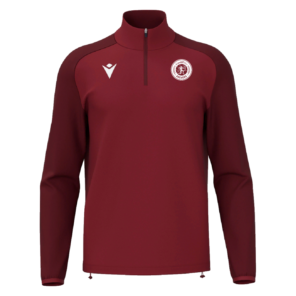 Macron Isen 1/4 zip jersey crd jr | Image 1