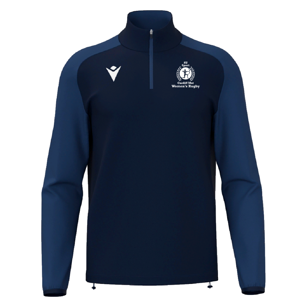 Macron Isen 1/4 zip jersey nav jr | Image 1