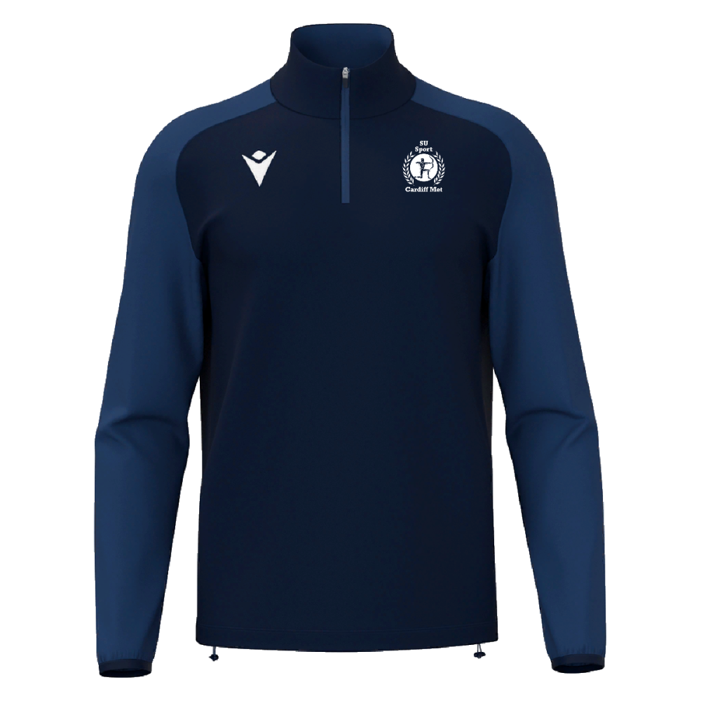 Macron Isen 1/4 zip jersey nav jr | Image 1