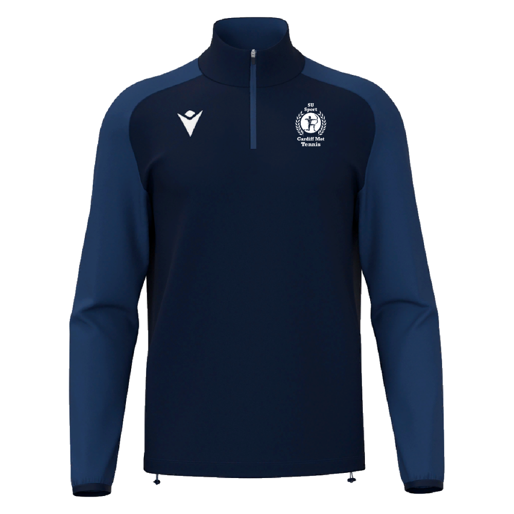 Macron Isen 1/4 zip jersey nav jr | Image 1