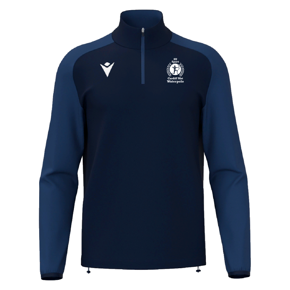 Macron Isen 1/4 zip jersey nav sr | Image 1