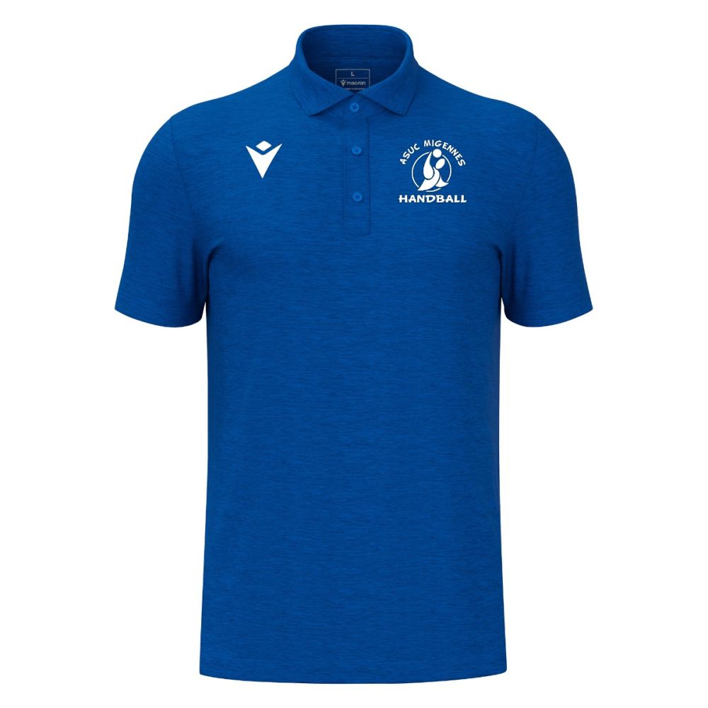 Macron Jazz polo bleu roy | Image 1