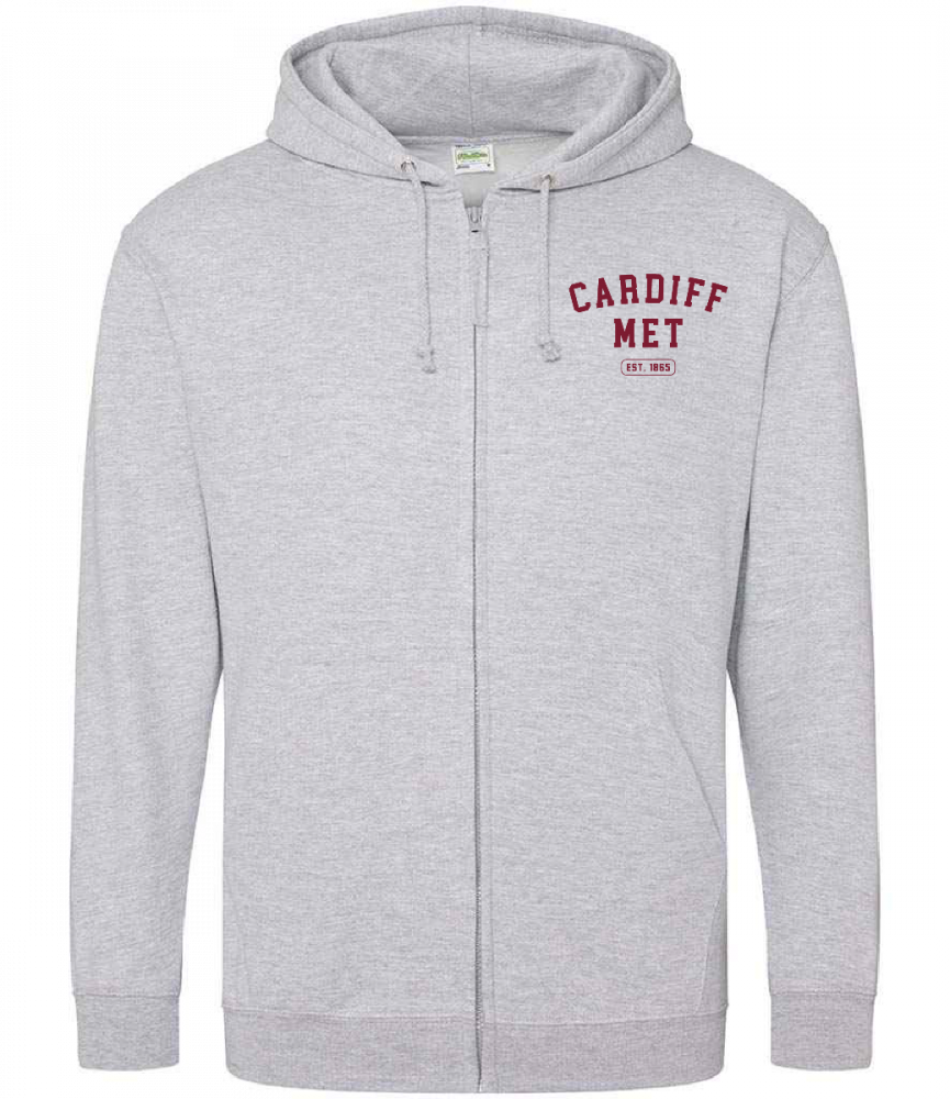 Macron Jh050 full zip hoody hgr jr | Image 1