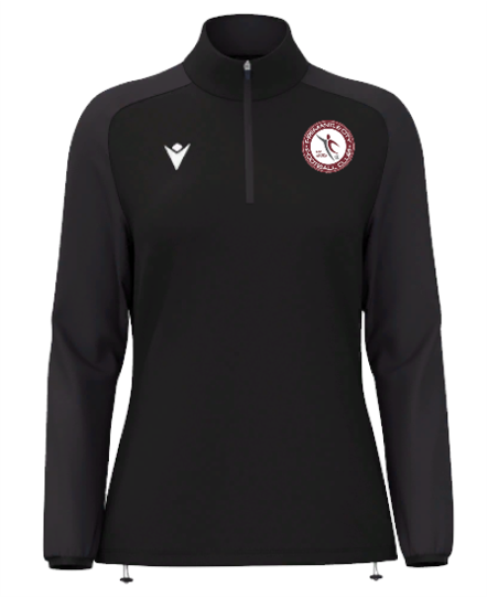 Macron Coach lena  ladies 1/4 zip top - black | Image 1