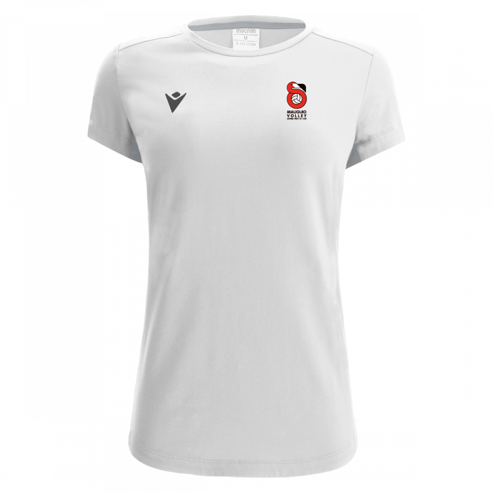 Macron Maillot en coton pour femmes lute blanc | Image 1