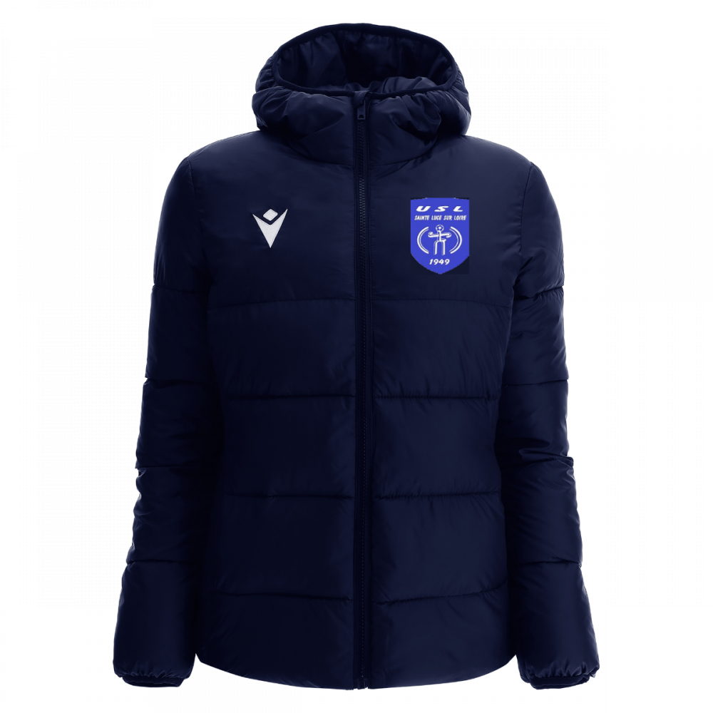 Macron Doudoune femme makalu navy, logo brodé | Image 1