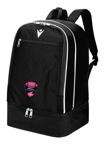 Macron Maxi-academy sac à dos noir, logo brodé | Image 1