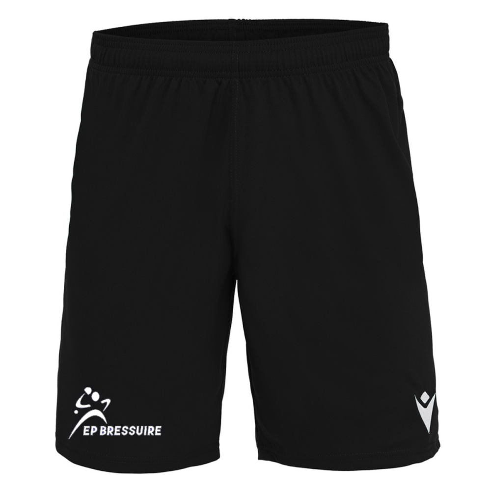 Macron Short mesa hero noir logo sérigraphié | Image 1