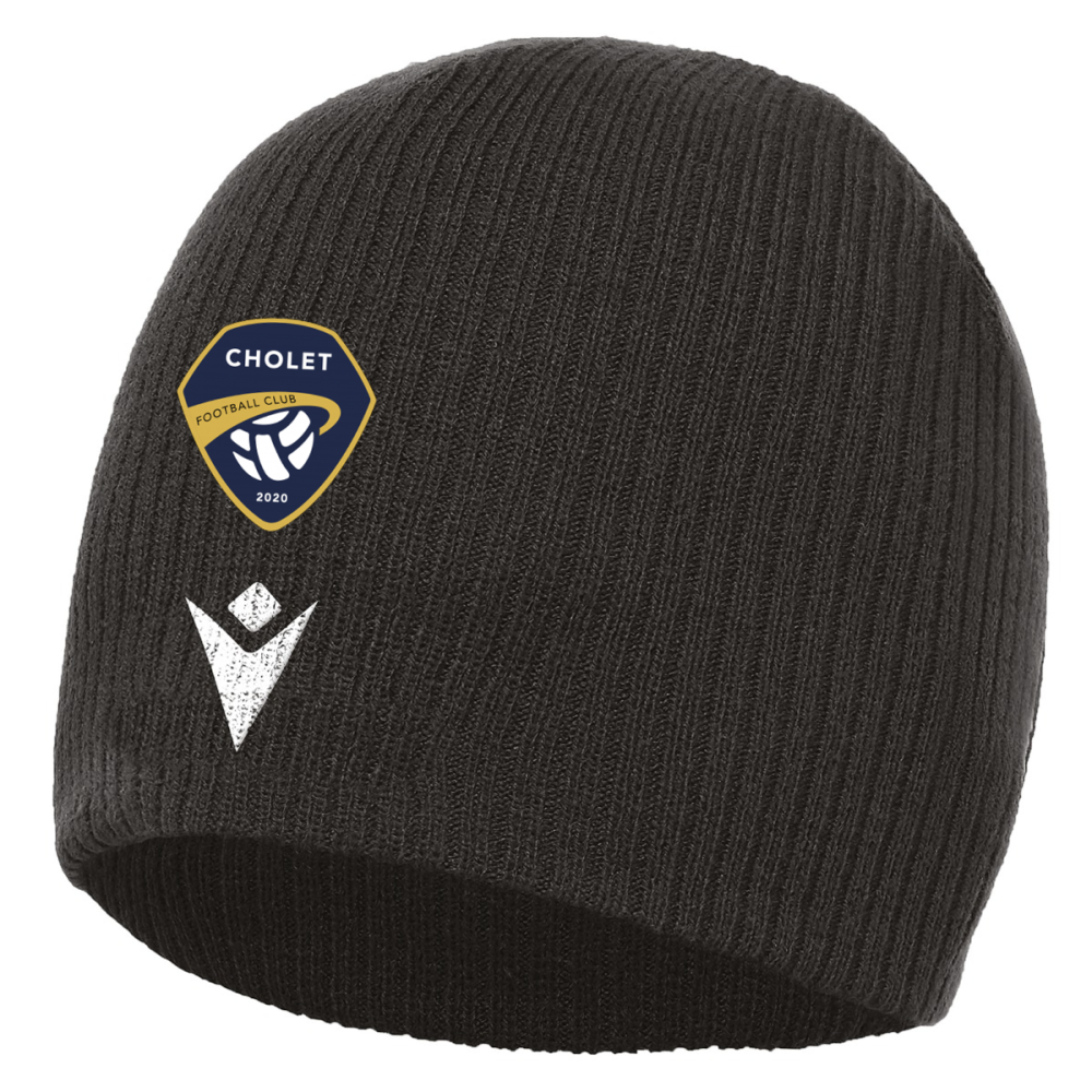 Macron Bonnet metel noir logo brodé | Image 1