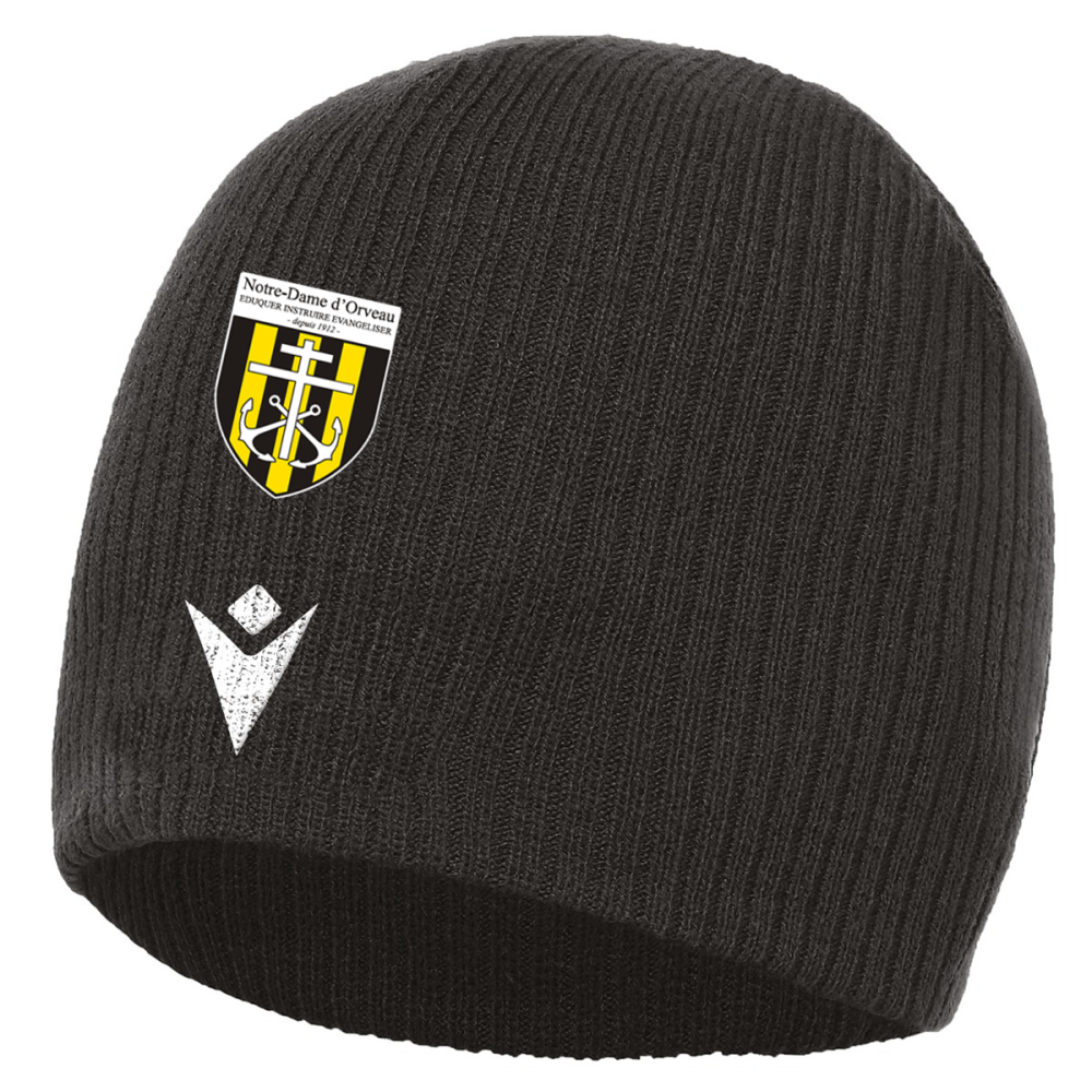 Macron Bonnet metel noir logo brodé | Image 1