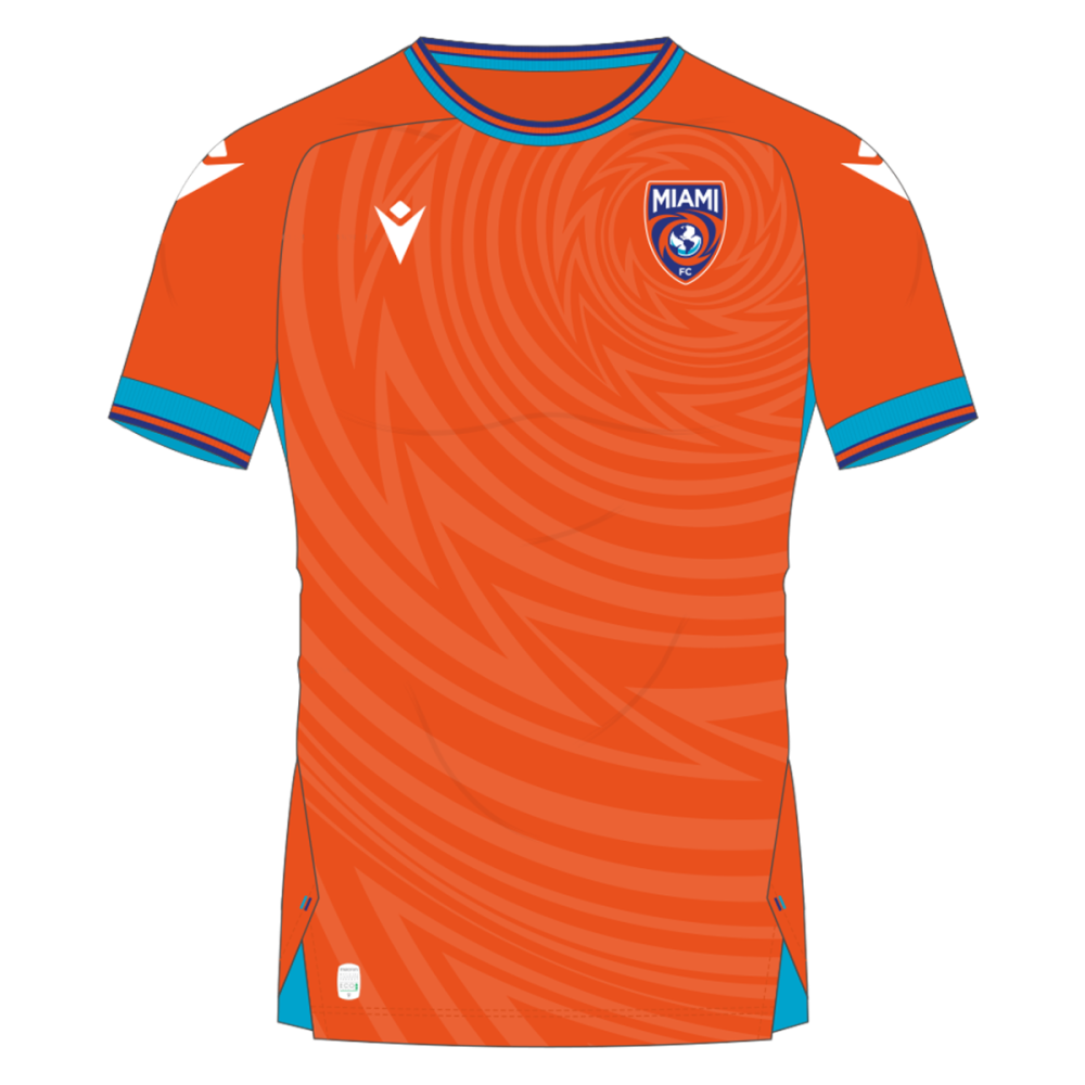 Macron Miami m24 match away shirt slim ss jr | Image 1