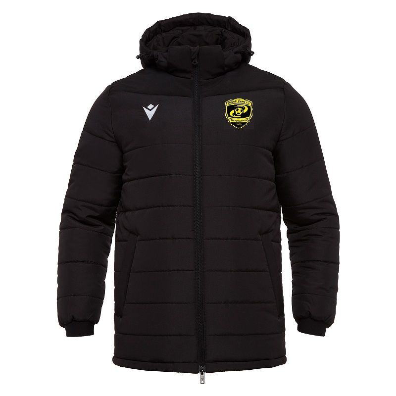 Macron Parka narvik noir avec logo club coeur brodé | Image 1