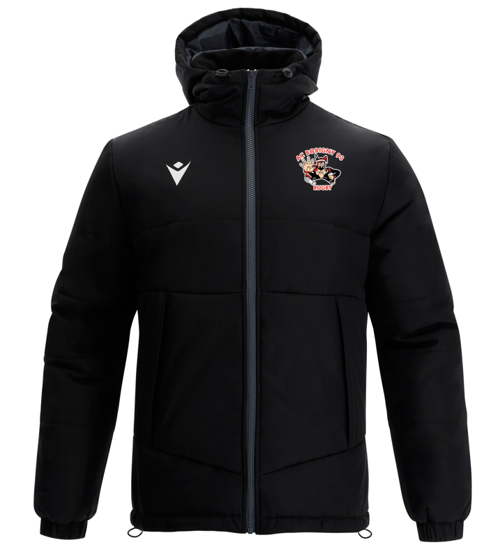 Macron Bomber andes noir - logoté | Image 1