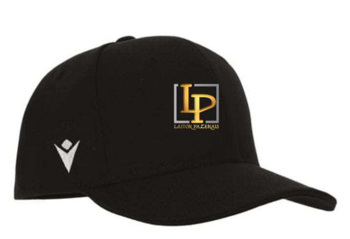 Macron Casquette pepper noire avec logo brodé | Image 1