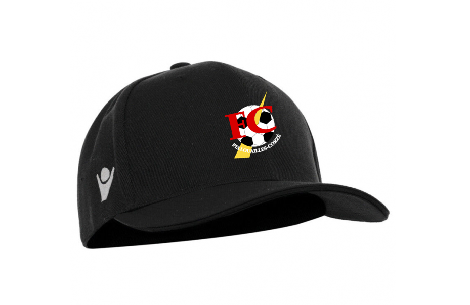 Macron Casquette pepper noir logo brodé | Image 1