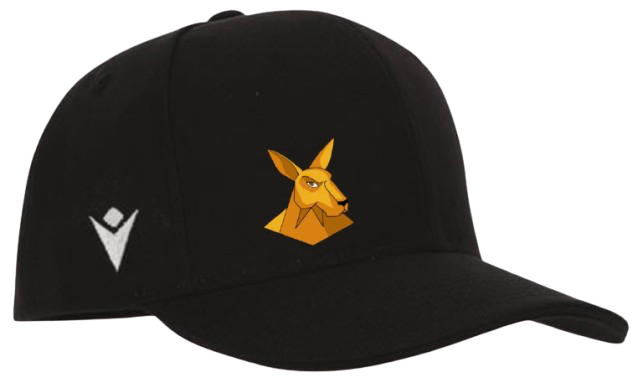 Macron Casquette pepper noire avec logo brodé | Image 1