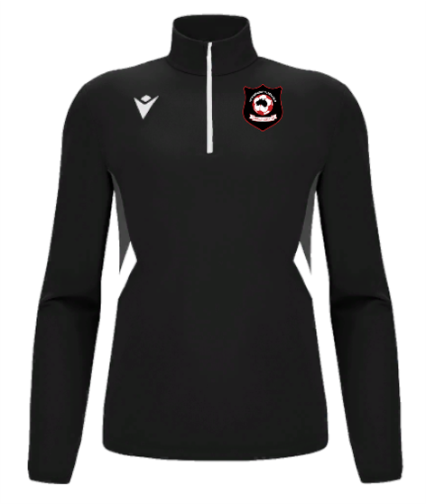 Macron Academy piave 1/4 zip top - black | Image 1