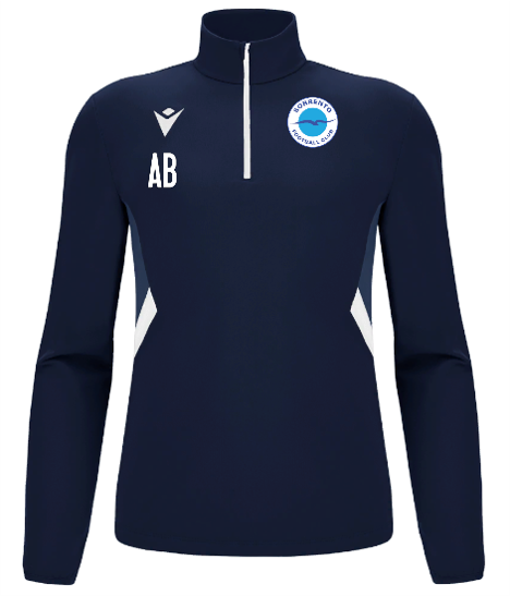 Macron Piave qtr zip training top navy | Image 1