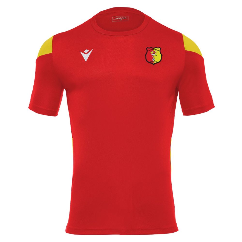Macron Polis maillot rouge/jaune | Image 1
