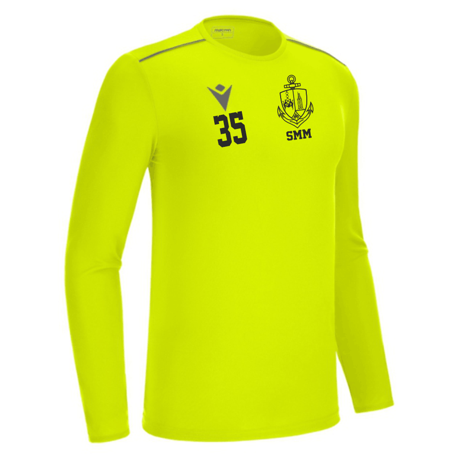 Macron Camiseta amarilla portero | Imagen 1