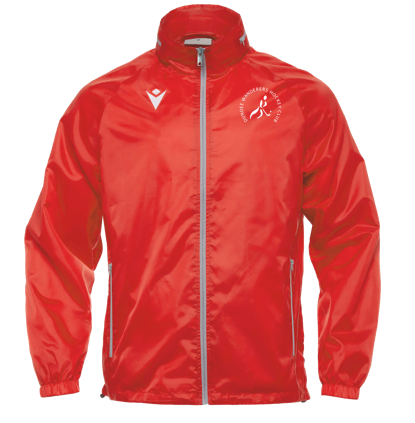 Macron Praia hero full zip windbreaker red jr | Image 1