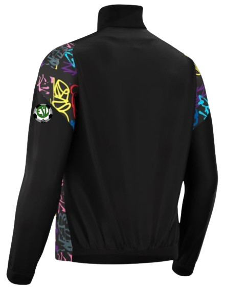 Macron Veste de sortie bariolée prometheus avec logo floqué | Image 1