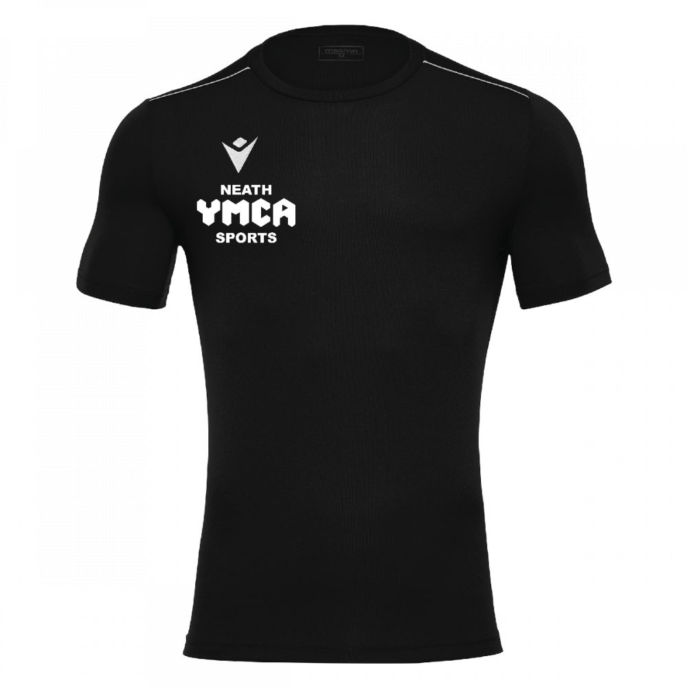 Macron [neath] rigel hero shirt blk ss jr | Image 1