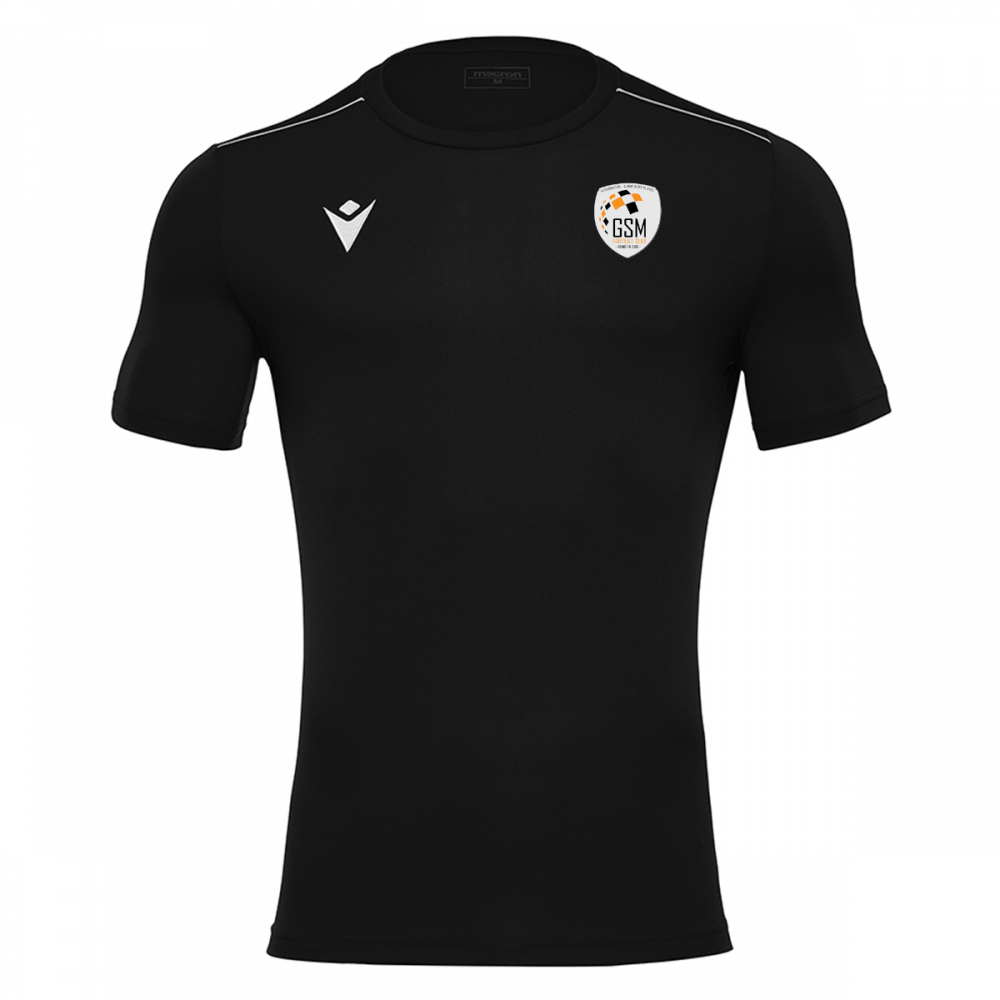 Macron Maillot rigel hero noir logo t | Image 1