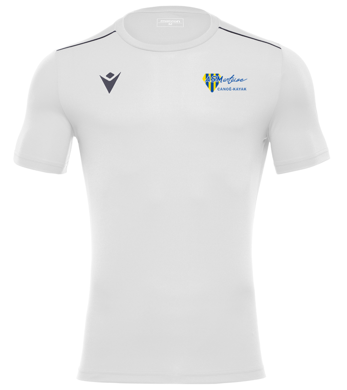 Macron Maillot rigel hero blanc - logoté | Image 1