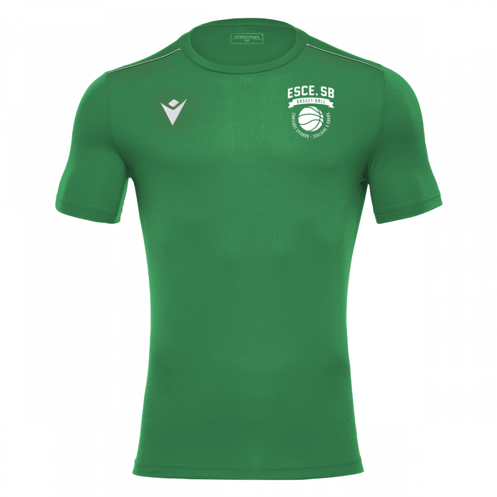 Macron Maillot rigel hero vert logo s | Image 1